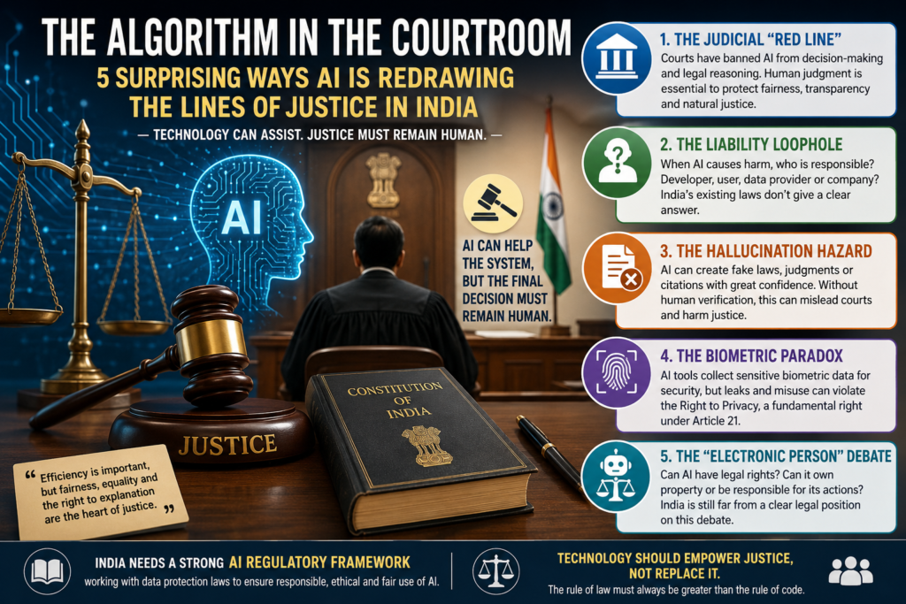 The Algorithm in the Courtroom: 5 Surprising Ways AI is Changing Justice in India